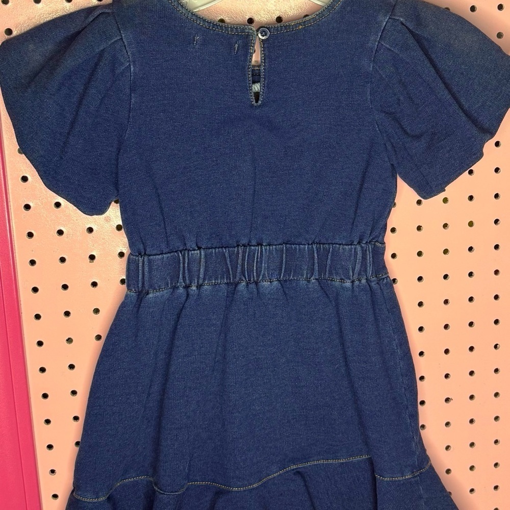 Habitual Denim Dress. Size 4/5t. Excellent Condition. Purchased at Nordstrom - Picture 7 of 7
